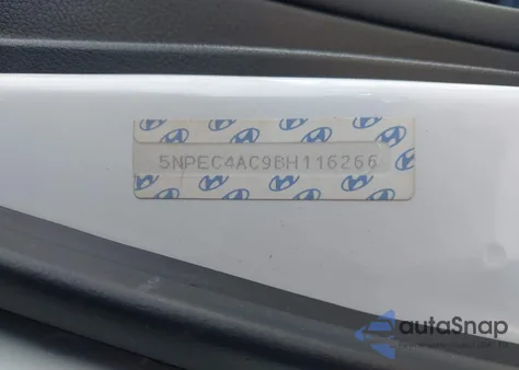 2011 Hyundai Sonata Se from USA, damaged, VIN 5NPEC4AC9BH116266